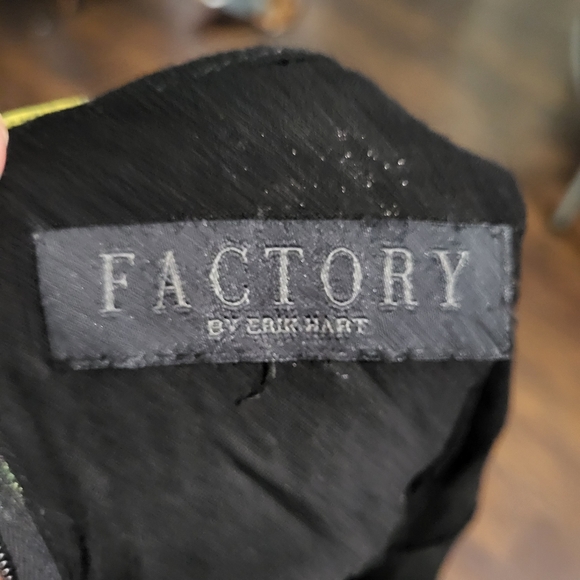 Factory by Erik Hart Rainbow Multi Colored Party Xs Dress - Picture 5 of 11